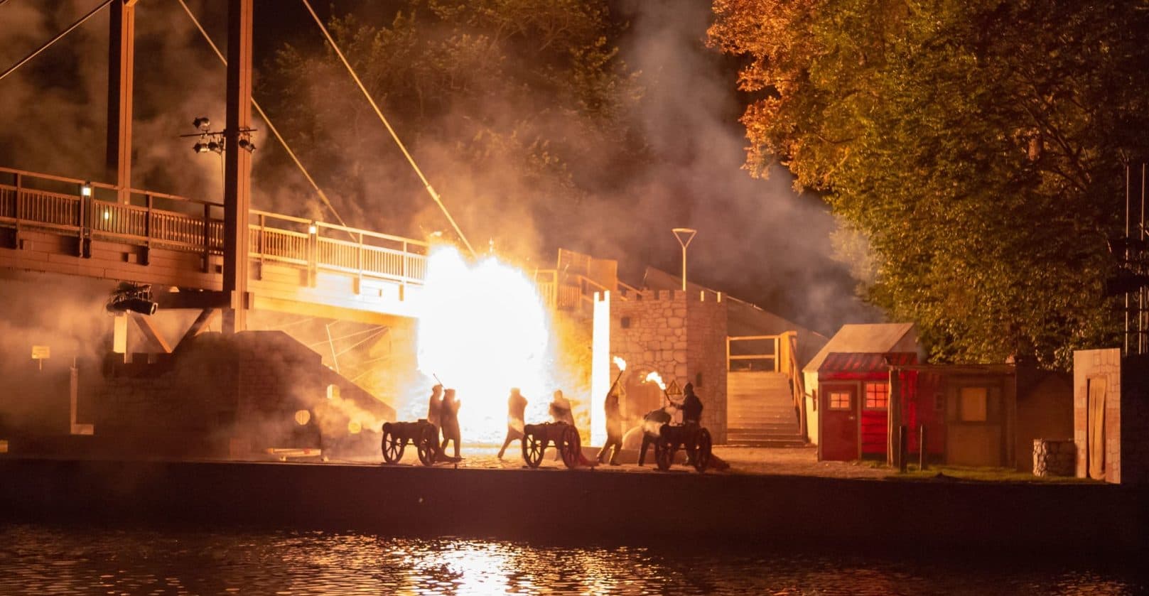 Die Peene brennt – Spektakel