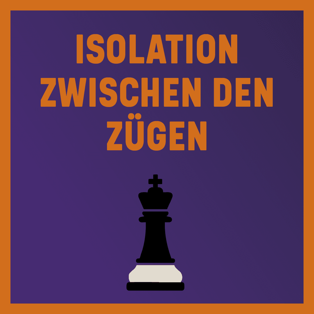 Isolation zwischen den Zügen