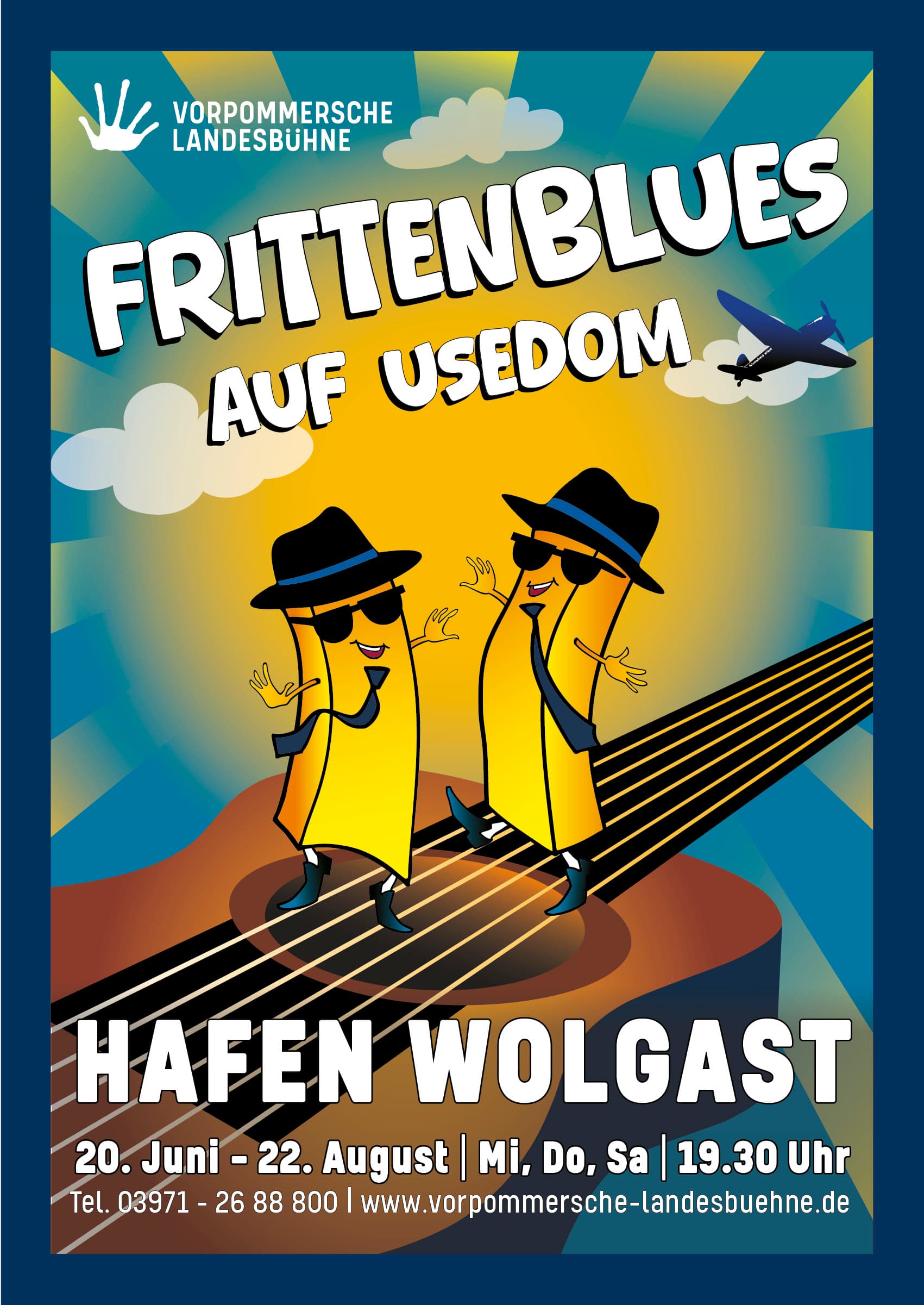 Plakat Hafenfestspiele Wolgast