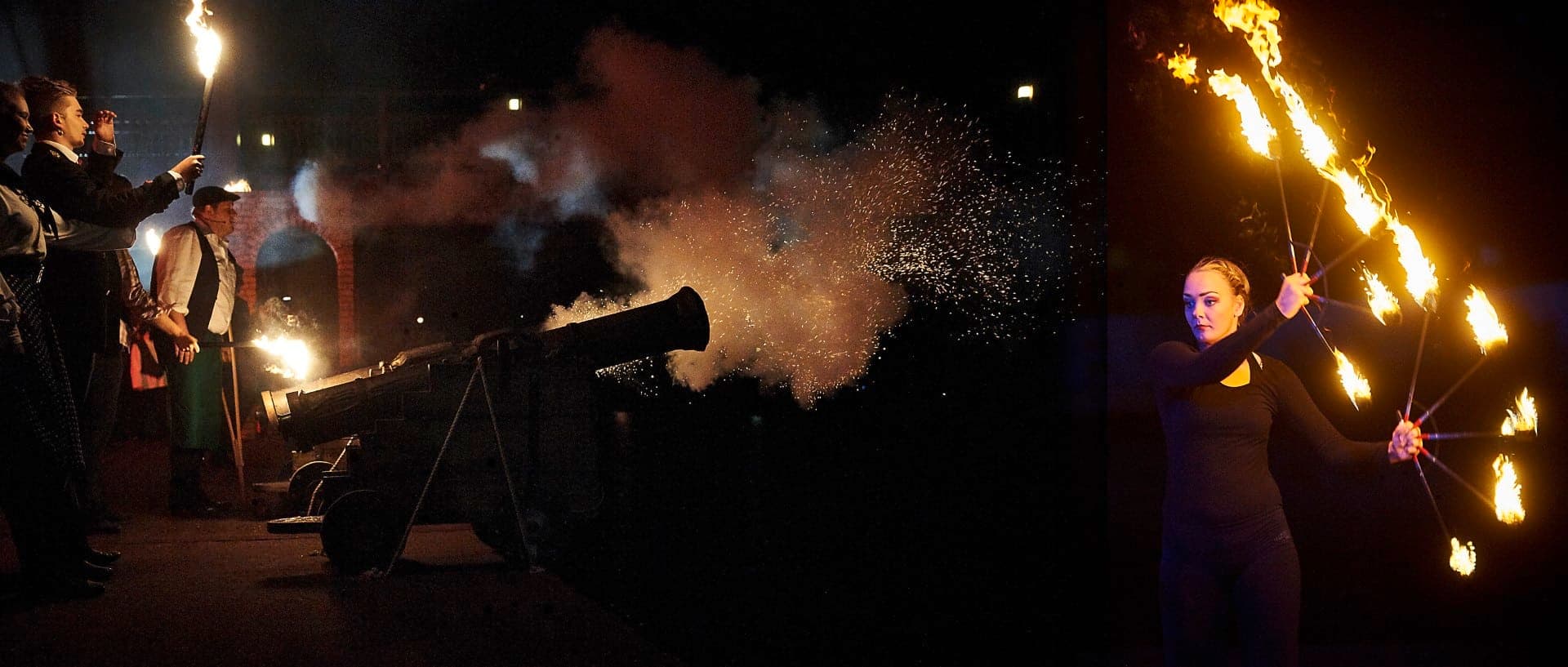 Die Peene brennt Spektakel